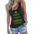 Keep Calm And Smoke Weed Women Flowy Tank