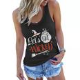 Lets Get Wicked Halloween Quote Women Flowy Tank