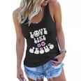 Love Like Jesus Religious God Christian Words Great Gift Women Flowy Tank