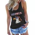 Merica Bald Eagle Mullet Sunglasses Fourth July 4Th Patriot Cool Gift Women Flowy Tank