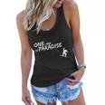 One Way To Paradise Spray Powder Free Ride With Snowboard Gift Women Flowy Tank