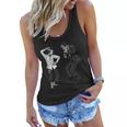 Pulp Frankenstein Dancing Monster Women Flowy Tank