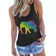 Rainbow Elephant V2 Women Flowy Tank