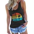 Reel Cool Dad Fathers Day Funny Fishing Papa Women Flowy Tank