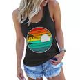 Retro Beach 80S Aesthetic Women Flowy Tank