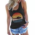 Retro Huey Veteran Helicopter Vintage Air Force Gift V2 Women Flowy Tank