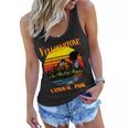 Retro Yellowstone National Park Tshirt Women Flowy Tank