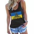 Russian Warship Go Fuck Yourself Shirt Snake Ukrainian Flag Tshirt Women Flowy Tank