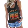 Science Chemistry Is Like Cooking Just Dont Lick The Spoon Women Flowy Tank
