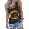 Stop In For A Spell Pumpkin Halloween Quote Women Flowy Tank