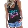 Teach Compassion Teach Kindness Teach Confidence Graphic Shirt Women Flowy Tank