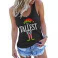 The Tallest Elf Funny Matching Christmas Tshirt Women Flowy Tank