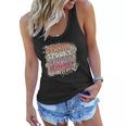Thick Thights And Spooky Vibes Happy Halloween Retro Style Women Flowy Tank