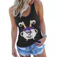 Trick Or Treat Funny Halloween Quote Women Flowy Tank