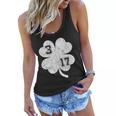 Vintage 317 Irish Clover Tshirt Women Flowy Tank