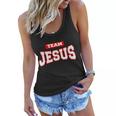 Vintage Team Jesus Funny Christian Women Flowy Tank