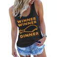 Winner Winner Chicken Dinner Funny Gaming Women Flowy Tank