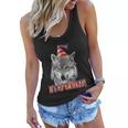 Wolf Birthday Themed Party Wolves Theme Girl Wolf Lover V2 Women Flowy Tank