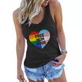 Womens Free Mom Hugs Gay Pride Transgender Rainbow Flag Tshirt Women Flowy Tank