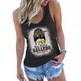 Womens Messy Bun Mom Of Both Baseball Softball Busy Raising Ballers Women Flowy Tank Womens Messy Bun Mom Of Both Baseball Softball Busy Raising Ballers Women Flowy Tank