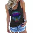 Yoga Elephant Aesthetic Ornate Stylized Women Flowy Tank