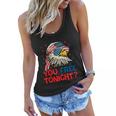 You Free Tonight Bald Eagle Mullet Usa Flag 4Th Of July Gift Women Flowy Tank