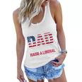 Conservative Dad Trying Not To Raise A Liberal Tshirt Women Flowy Tank