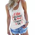 I Like Big Veins And I Cannot Lie Funny Nurse Gift Women Flowy Tank