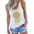Im Down Upside Down Pineapple Women Flowy Tank