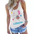 Kids 3Rd Birthday I Am 3 Years Old And Llamazing Llama Girl Ns Women Flowy Tank Kids 3Rd Birthday I Am 3 Years Old And Llamazing Llama Girl Ns Women Flowy Tank
