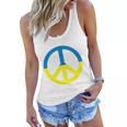 Peace In Ukraine Tshirt Women Flowy Tank