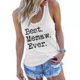 Womens Best Memaw Ever Grandmother Grandma Gift From Grandchildren Women Flowy Tank