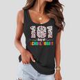 101 Days Of School Dalmatian Dog Cute Women Flowy Tank