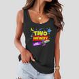 2 Year Old Two Infinity And Beyond 2Nd Birthday Boys Girls Women Flowy Tank