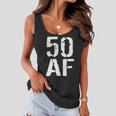 50 Af 50Th Birthday Tshirt Women Flowy Tank