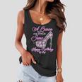 A Queen Was Born In June Fancy Birthday Graphic Design Printed Casual Daily Basic Women Flowy Tank