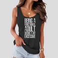 Adult-Ish Adulting | 18Th Birthday Gifts | Funny Sarcastic Women Flowy Tank
