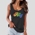 Ally Lgbt Support Tshirt Women Flowy Tank