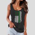 American Irish Clover Flag St Patricks Day Women Flowy Tank