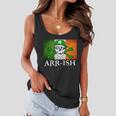 Arr-Ish Irish Pirate St Patricks Day Flag Tshirt Women Flowy Tank