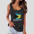 Bahamas Patriotic Bahamian Pride Flag Gift Women Flowy Tank