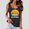 Beach Bum California Hippie Van Women Flowy Tank