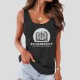 Bookmarks Are For Quitters Bookworm Book Lovers Reading Women Flowy Tank