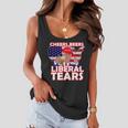 Cheers Beers Liberal Tears Pro Trump Women Flowy Tank