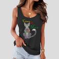 Cinco De Meow Funny Mexican Cat Women Flowy Tank