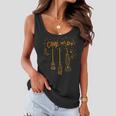 Come We Fly Witch Mop Broom Vacuum Flying Halloween Night Women Flowy Tank