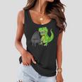 Dinosaur Piano Women Flowy Tank