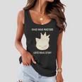 Dogs Have Masters Cats Have Staff Quote Gift Idea Love Gift Women Flowy Tank