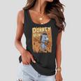 Donkey Mom Cute Mule Farm Animal Agriculture Cute Gift Women Flowy Tank