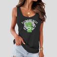 Dont Care Smoking Bear Tshirt Women Flowy Tank